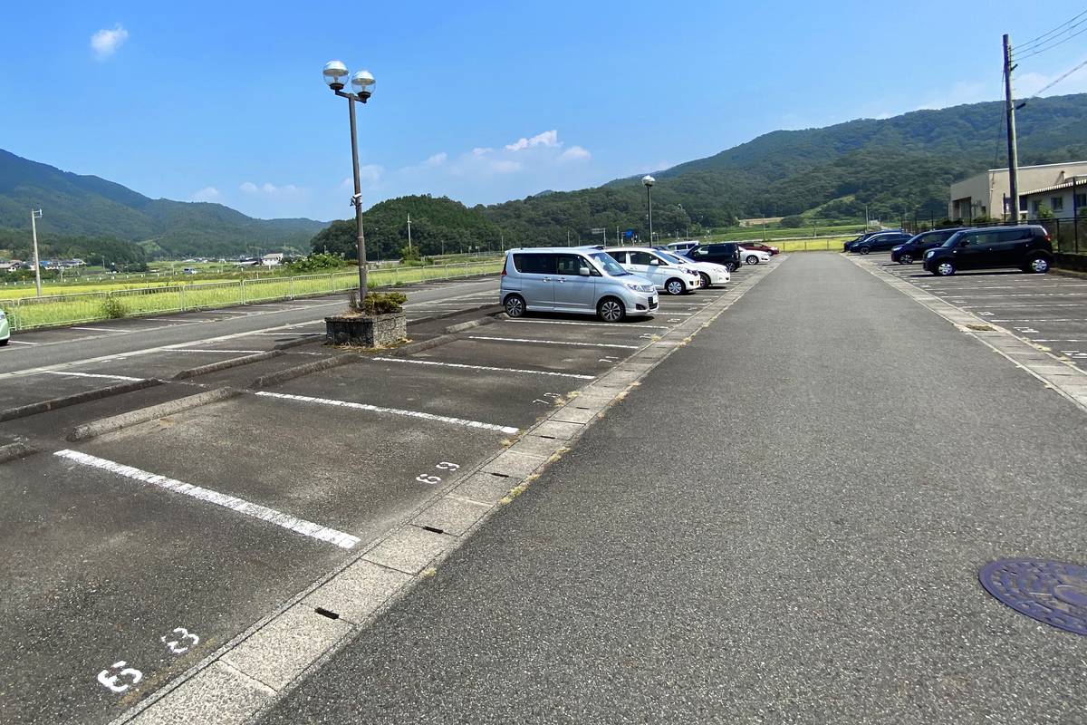 Parking lot of Village House Tsurumi in Yabu-shi