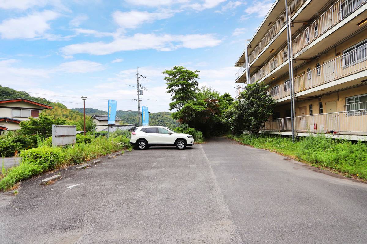Parking lot of Village House Kouchi in Kudamatsu-shi