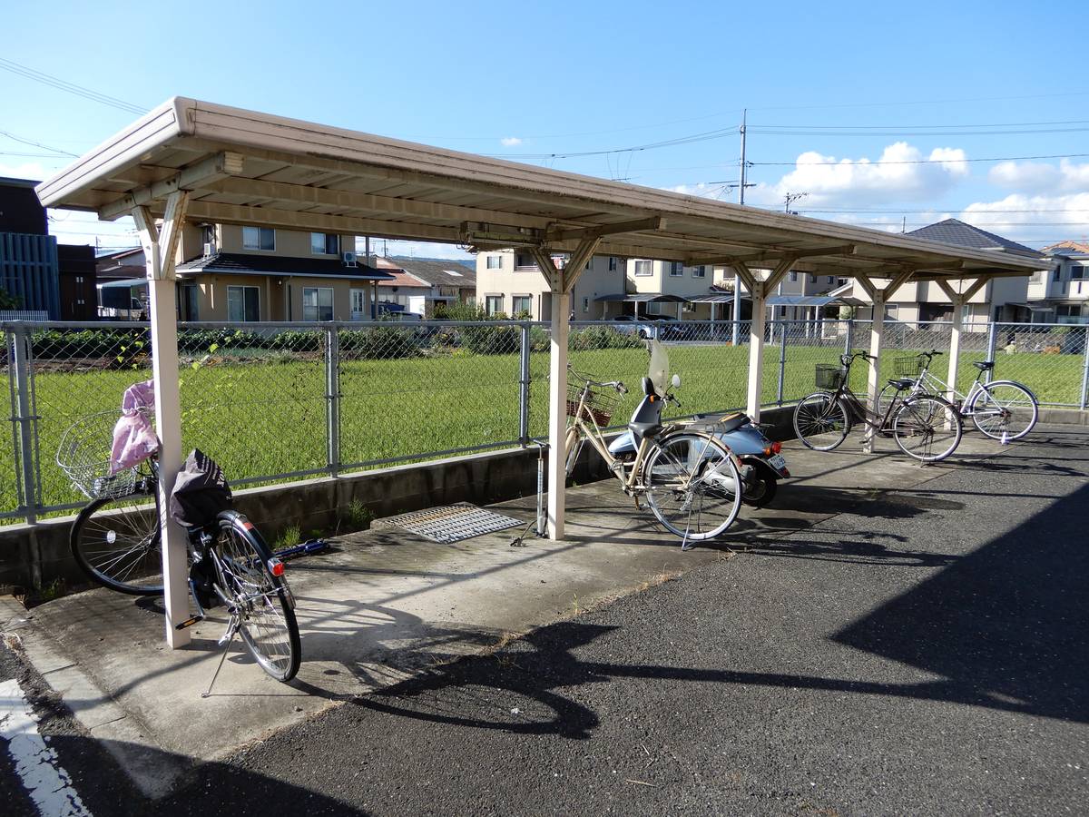 Área de uso em comum Village House Uwanari em Kurashiki-shi
