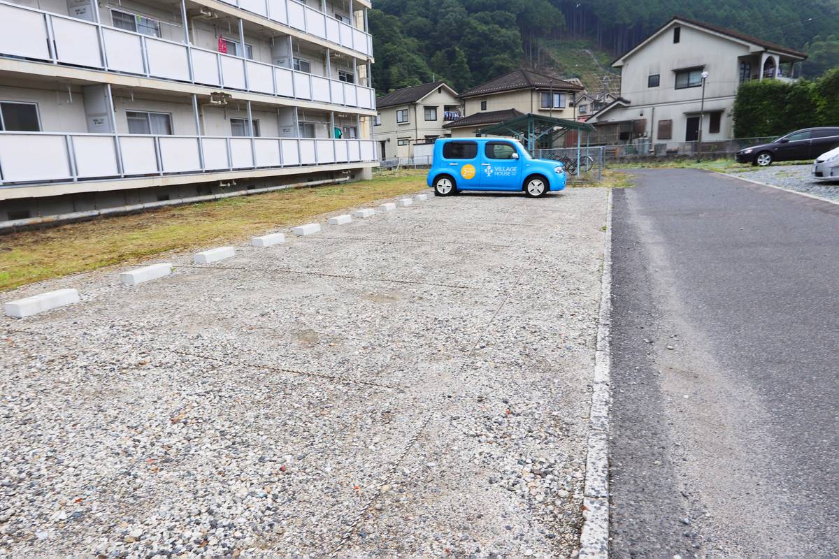 Parking lot of Village House Kabe in Asakita-ku