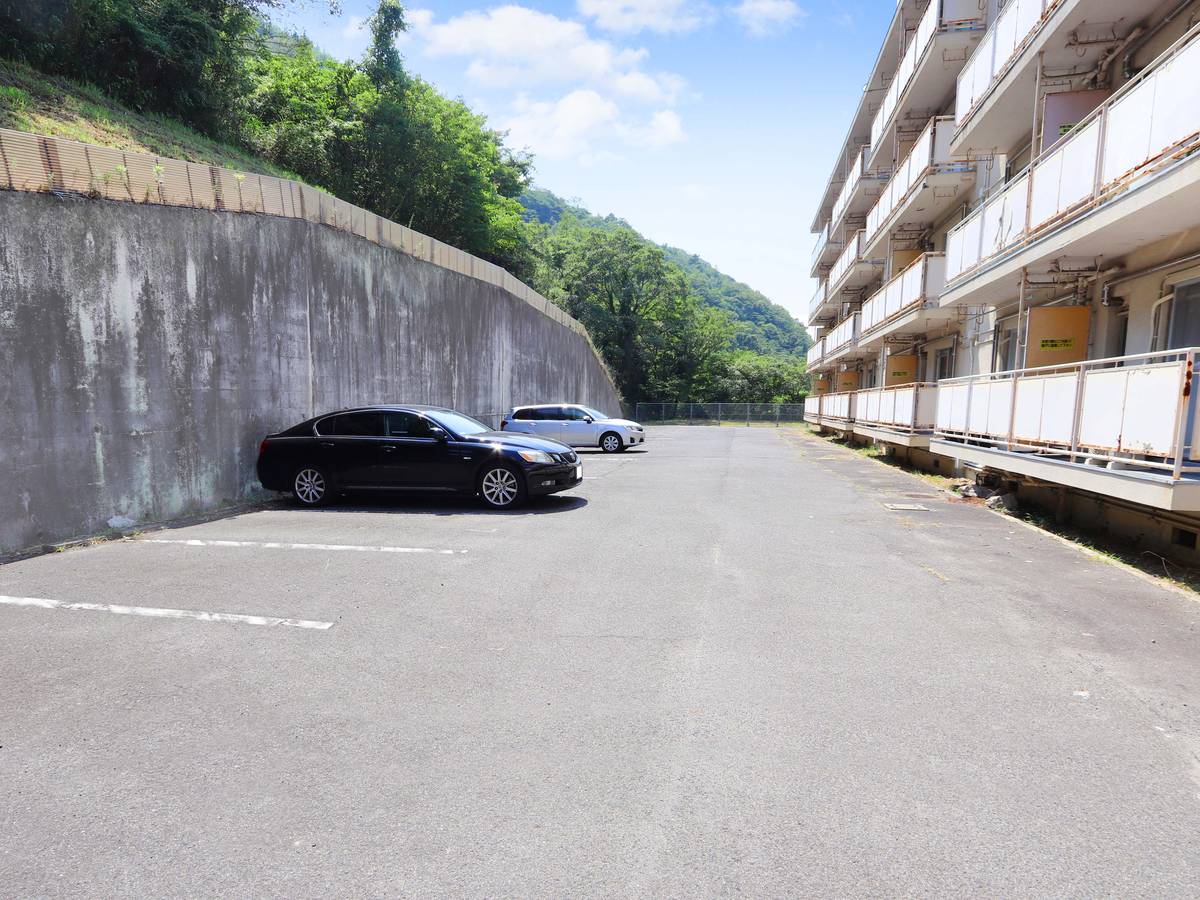 Parking lot of Village House Wada in Mihara-shi