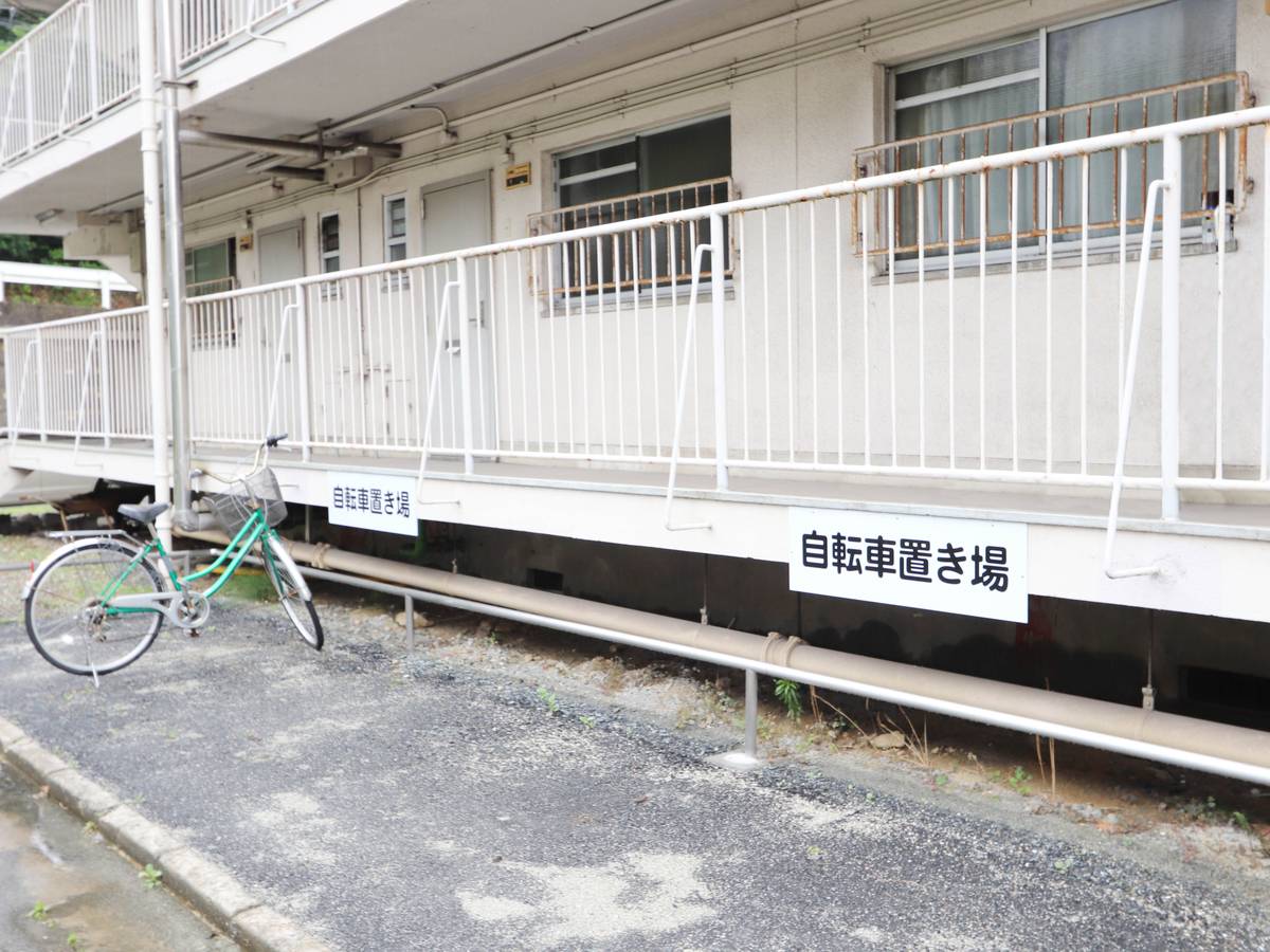 Khu vực chung của Village House Ariki ở Kurashiki-shi