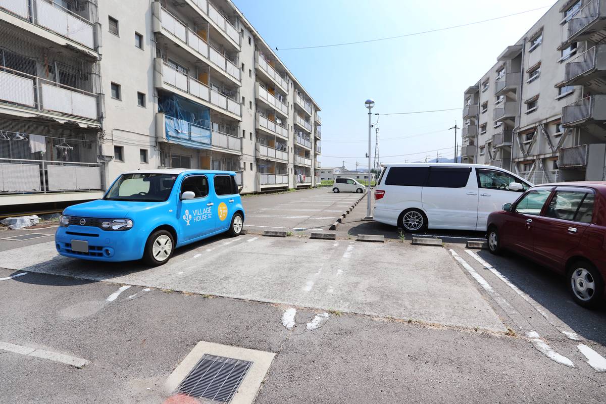 Parking lot of Village House Kannabe Dai 2 in Fukuyama-shi