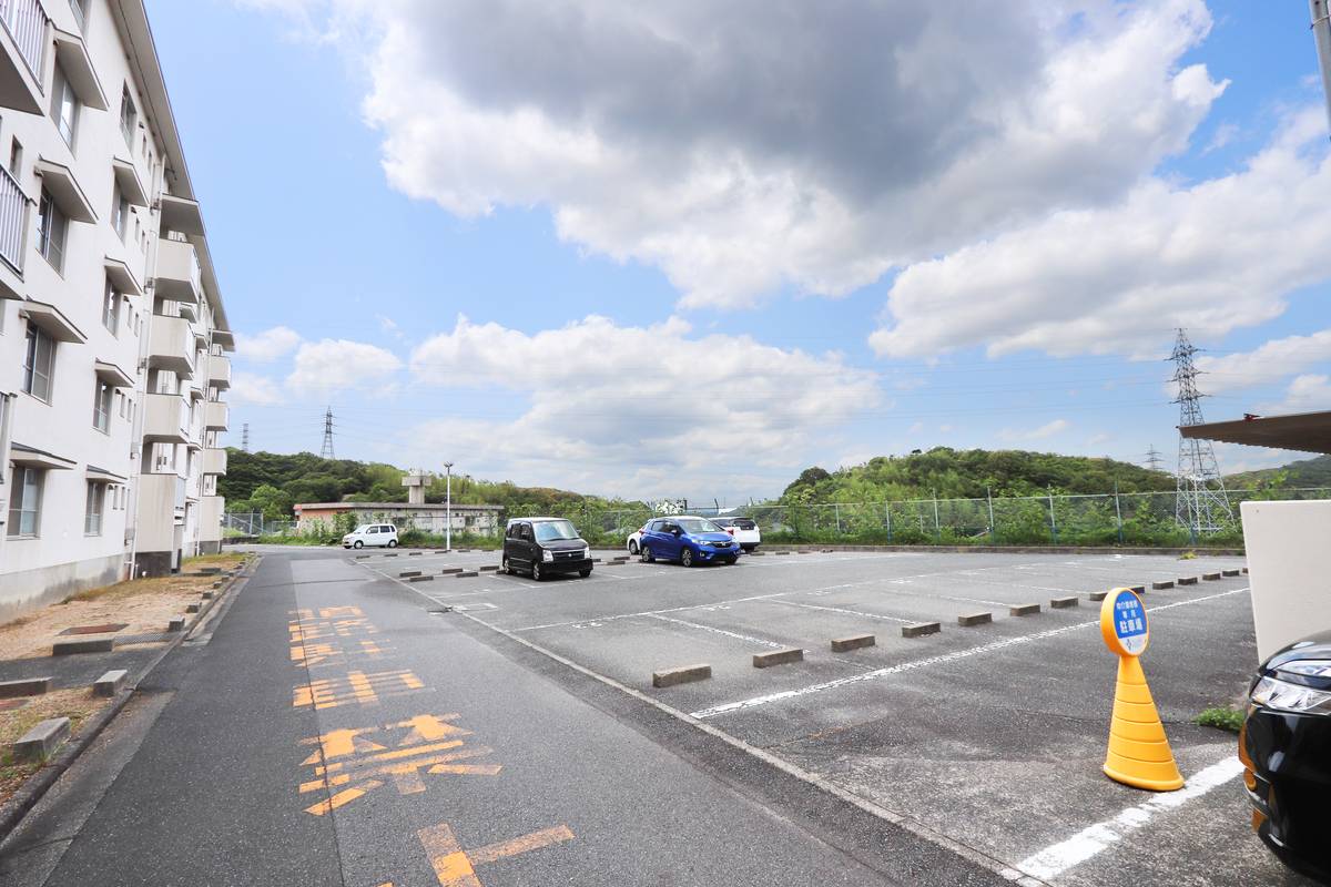 Parking lot of Village House Obayama Dai 2 in Ube-shi
