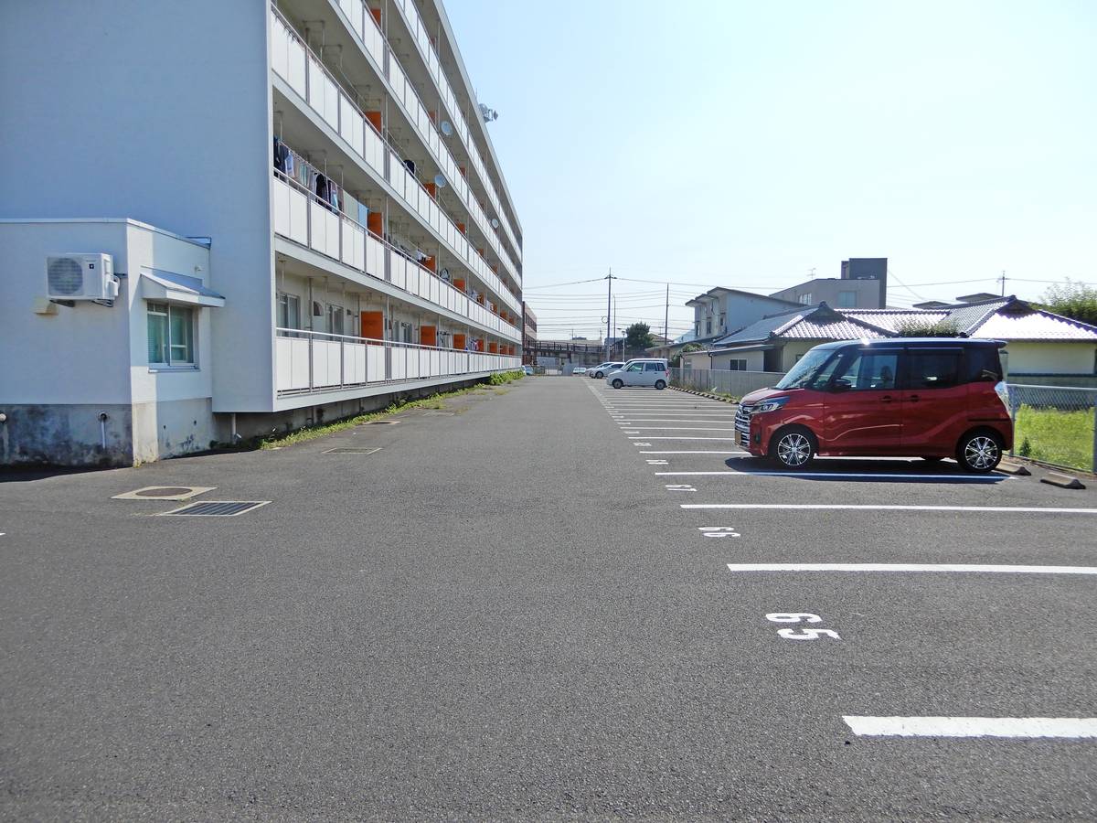 Parking lot of Village House Enya in Izumo-shi