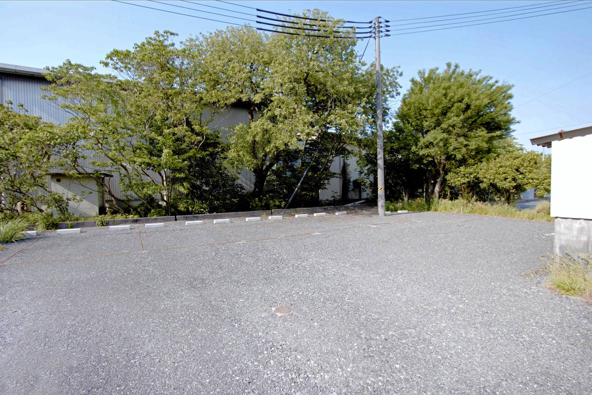 Parking lot of Village House Shuki in Kurayoshi-shi