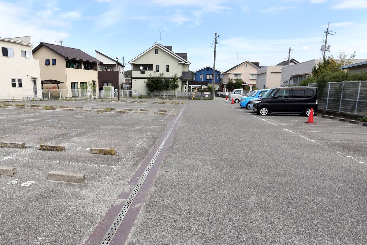 Parking lot of Village House Koizumi in Mihara-shi