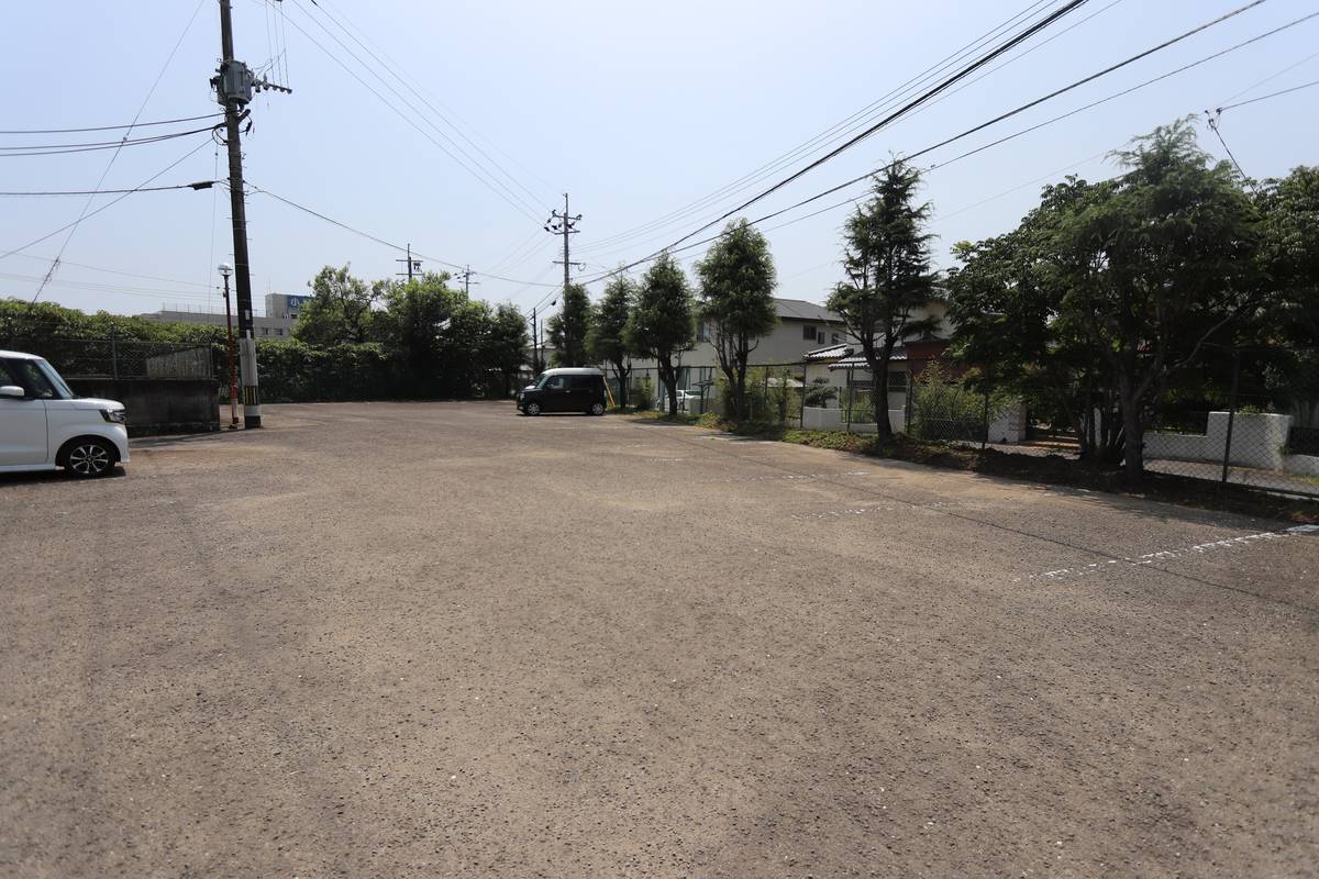 Parking lot of Village House Ogi in Ogi-shi