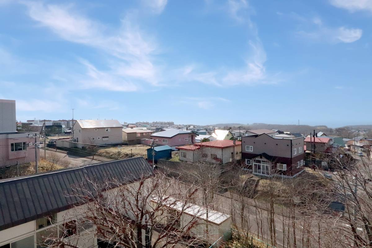 Tầm nhìn từ Village House Hakuchoudai ở Muroran-shi