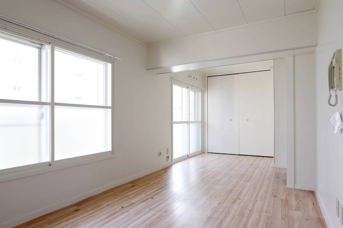 旭川市ビレッジハウス神楽岡のリビング