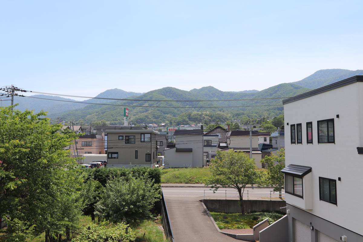 Vista de Village House Zenibako em Otaru-shi
