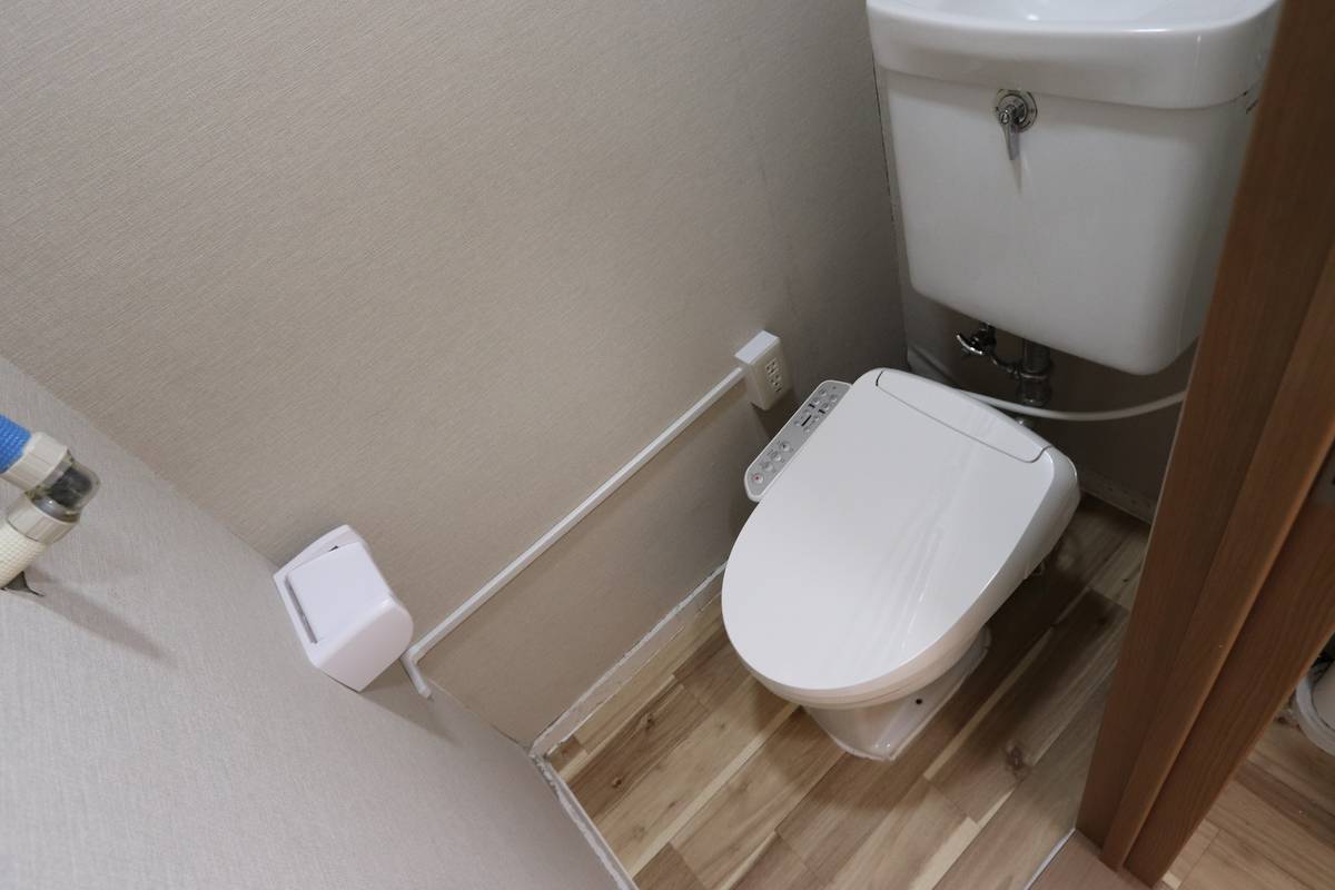 Nhà vệ sinh của Village House Itoi ở Tomakomai-shi