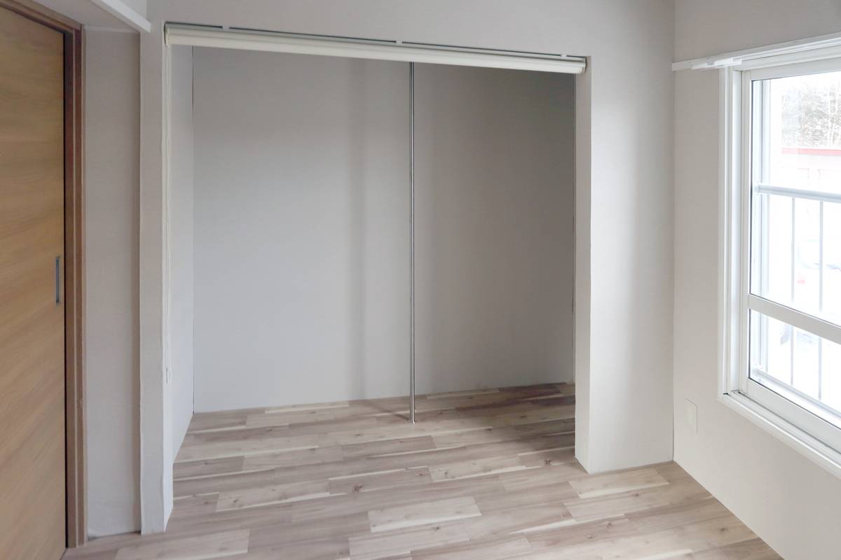 Khu vực chứa đồ của Village House Itoi ở Tomakomai-shi