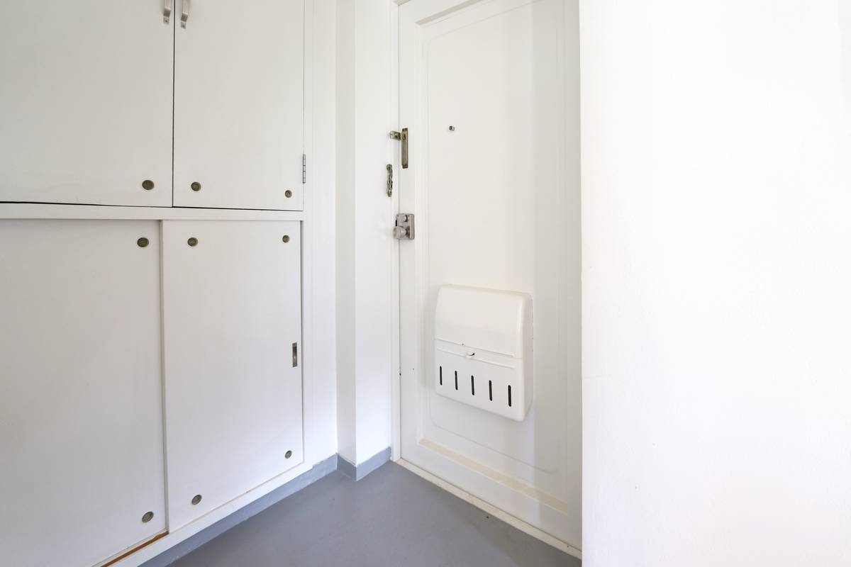 手稲区ビレッジハウス宮の沢の玄関