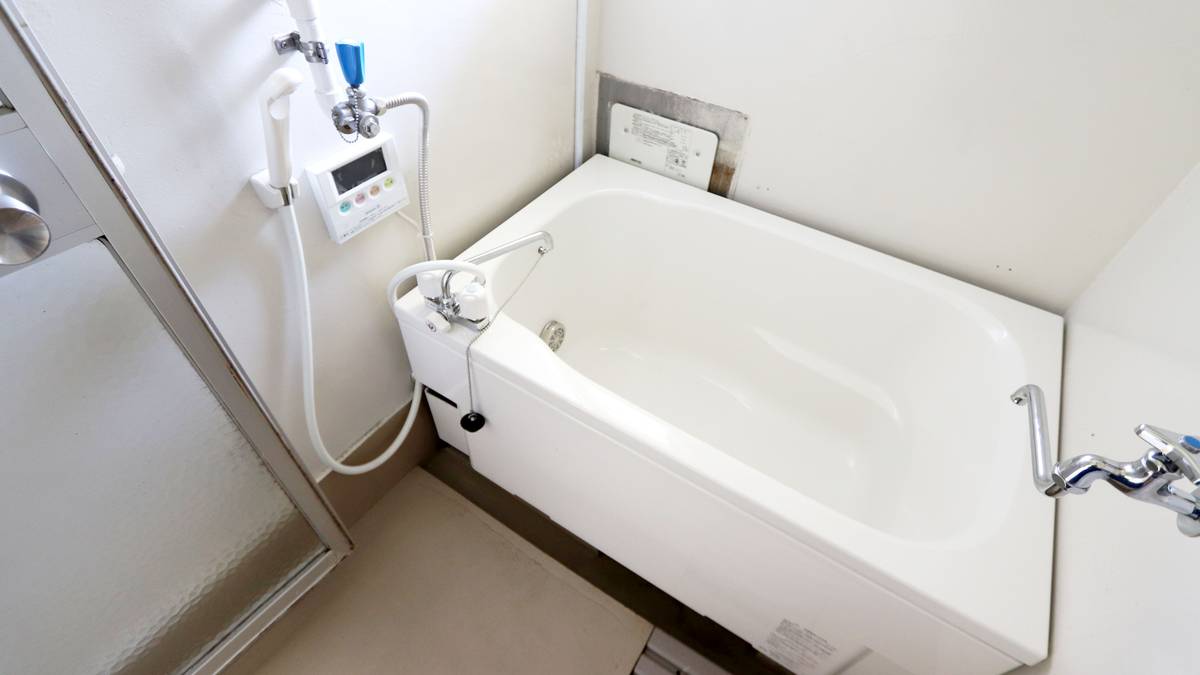 Bathroom in Village House Hirosato in Fukagawa-shi