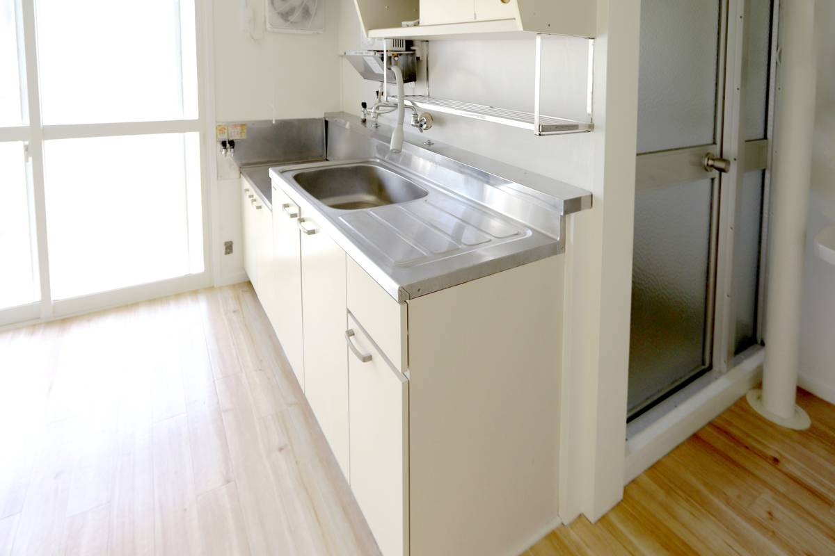 Kitchen in Village House Sunagawa in Sunagawa-shi