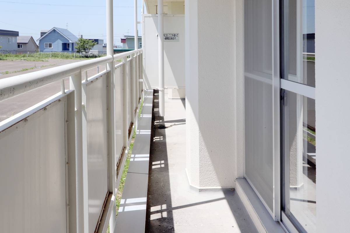 Balcony in Village House Kurisawa in Iwamizawa-shi