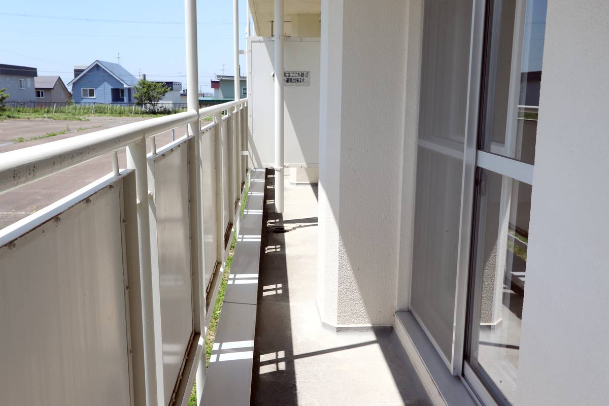 Balcony in Village House Kurisawa in Iwamizawa-shi