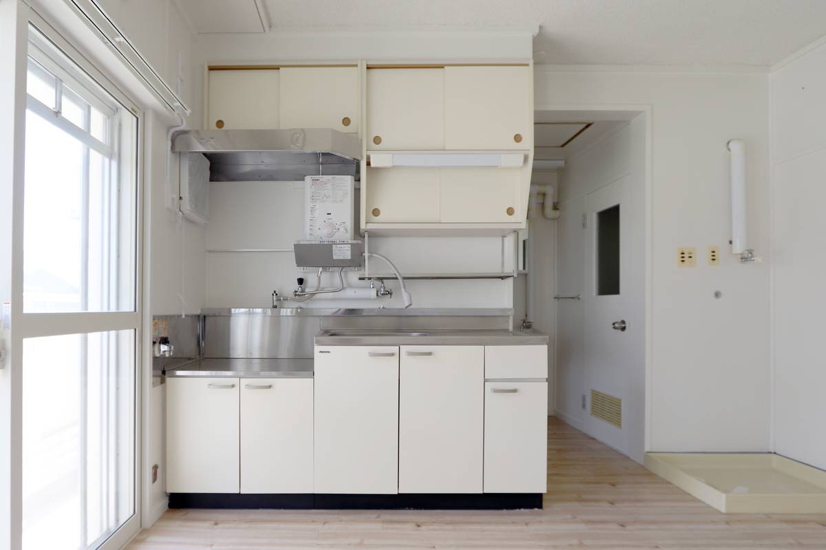 Cozinha de Village House Kuriyama em Yuubari-gun