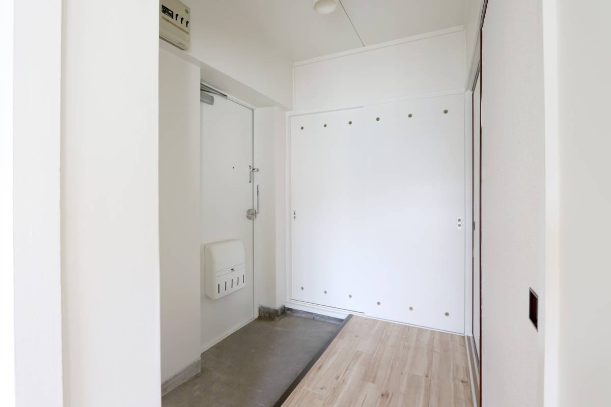 Entrada do apartamento de Village House Kuriyama em Yuubari-gun