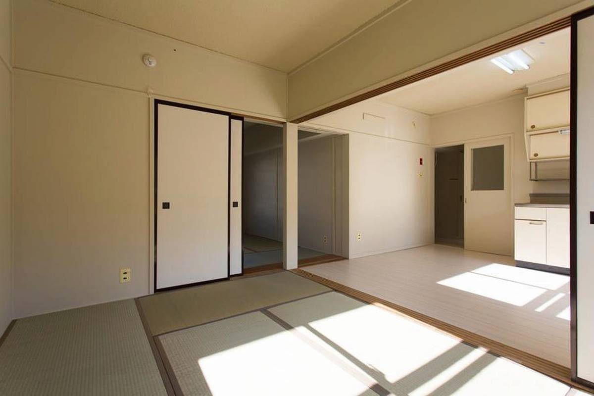 Living Room in Village House Kanahori in Hakodate-shi