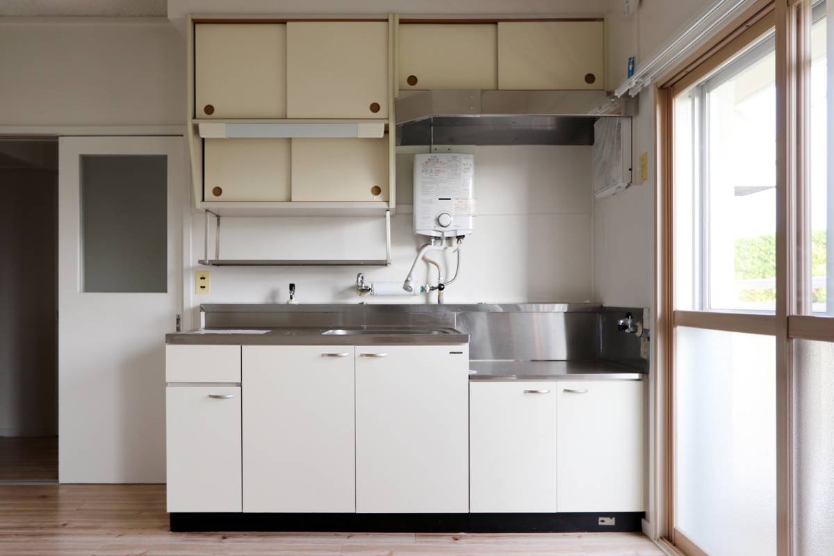 Kitchen in Village House Boyo in Nemuro-shi