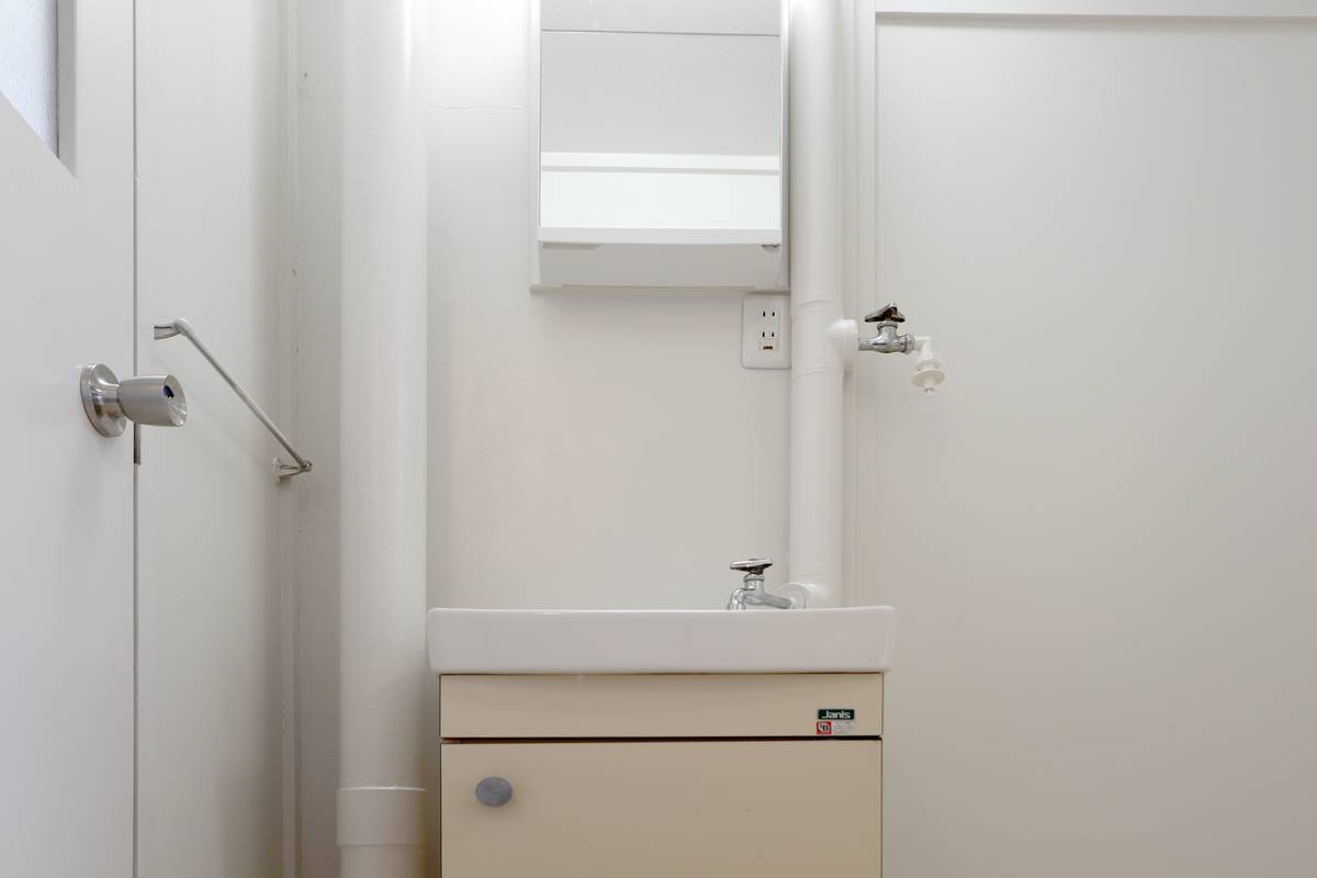 Ruang Rias di Village House Heiwadai di Rumoi-shi