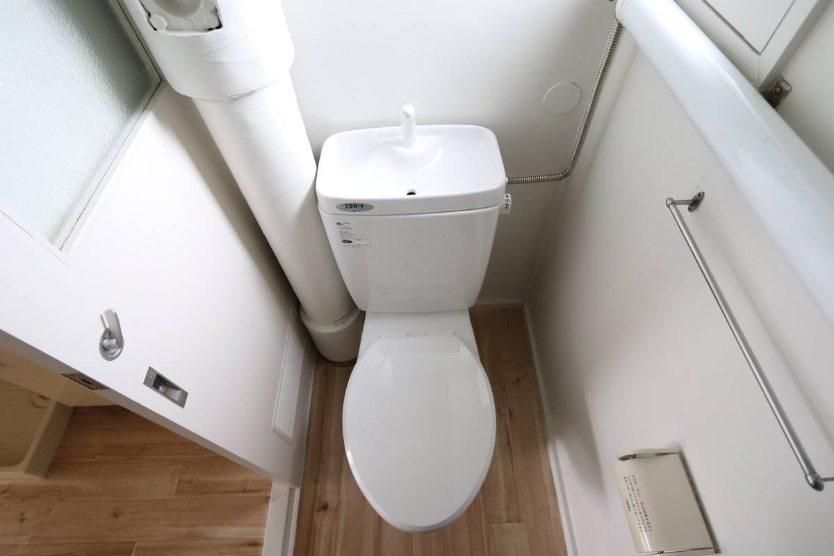 厚別区ビレッジハウス上野幌のトイレ