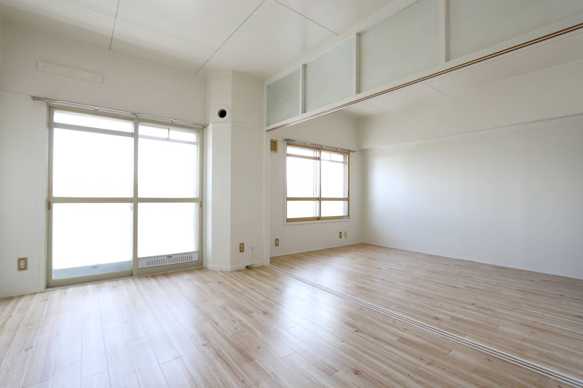 石狩市ビレッジハウス石狩のリビング