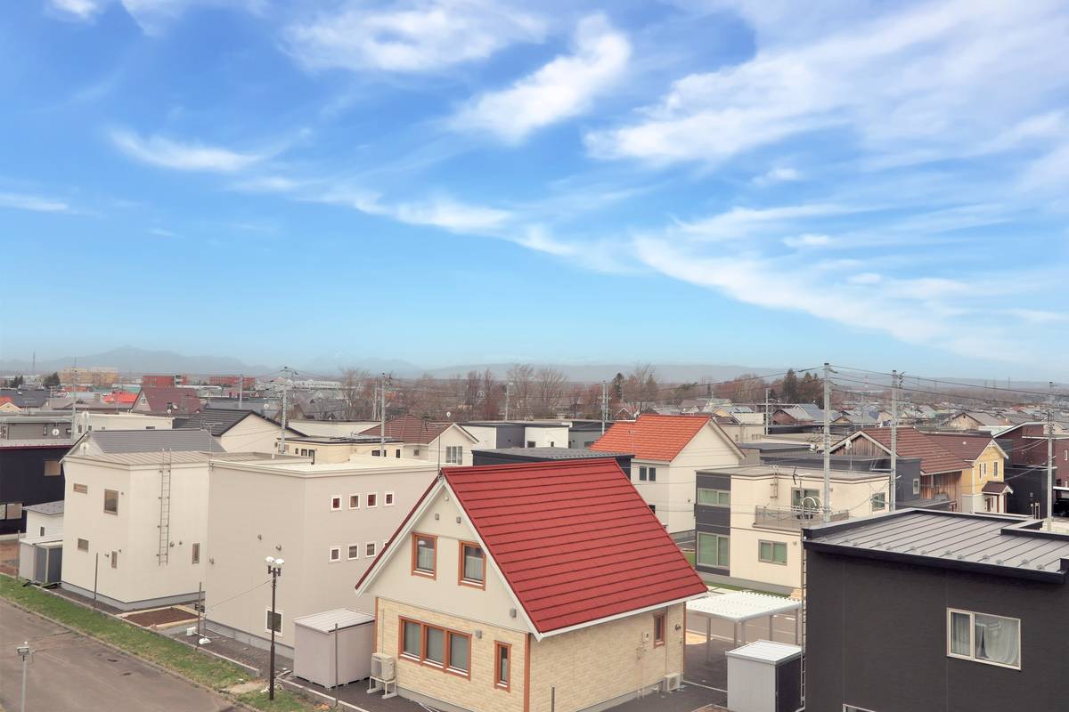 恵庭市ビレッジハウス恵み野北の眺望