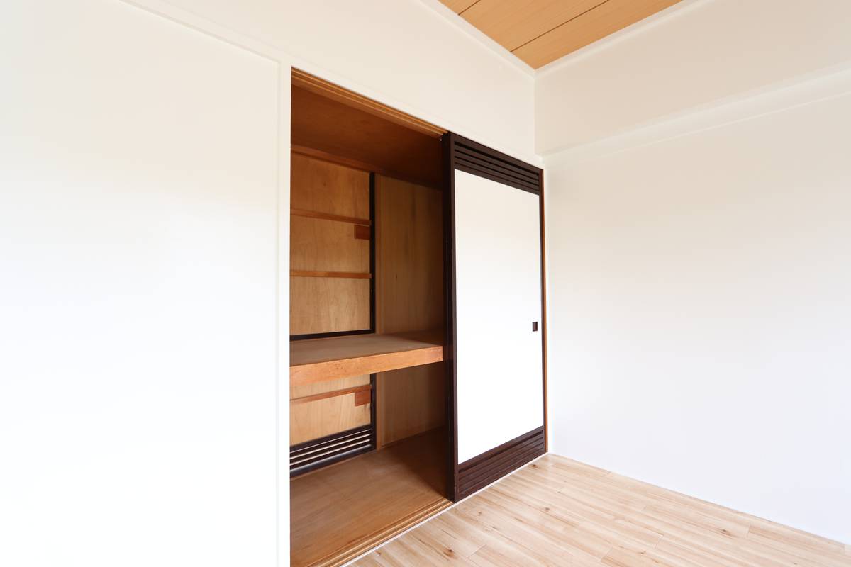Storage Space in Village House Osatsu in Chitose-shi