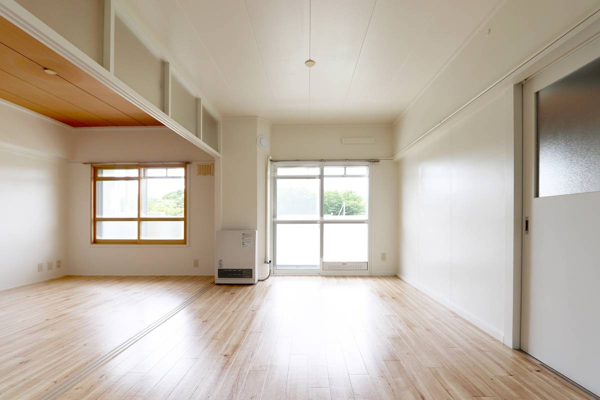 千歳市ビレッジハウスおさつのリビング