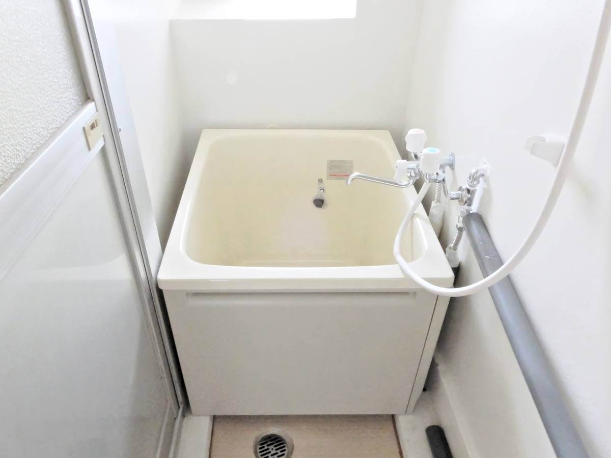 Phòng tắm của Village House Kuriyagawa ở Morioka-shi