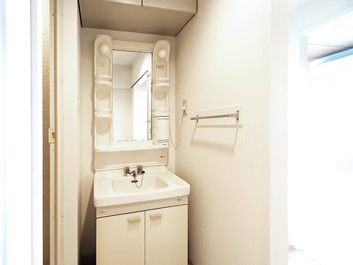 Bồn rửa mặt của Village House Kuriyagawa ở Morioka-shi