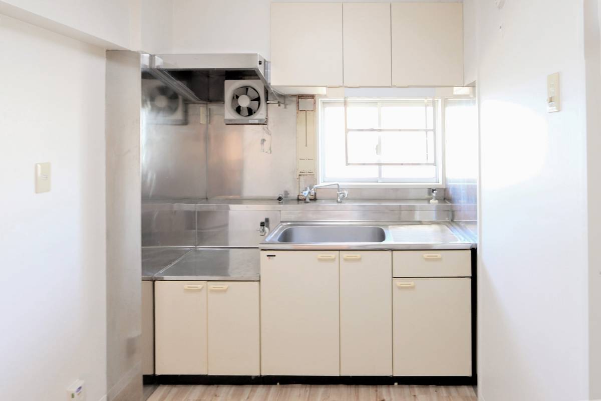 Kitchen in Village House Kamaishi in Kamaishi-shi