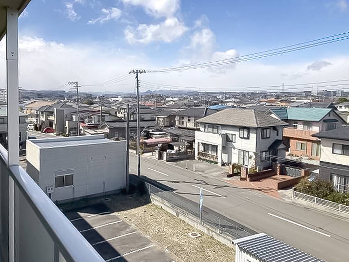 View from Village House Shiroumaru in Taihaku-ku