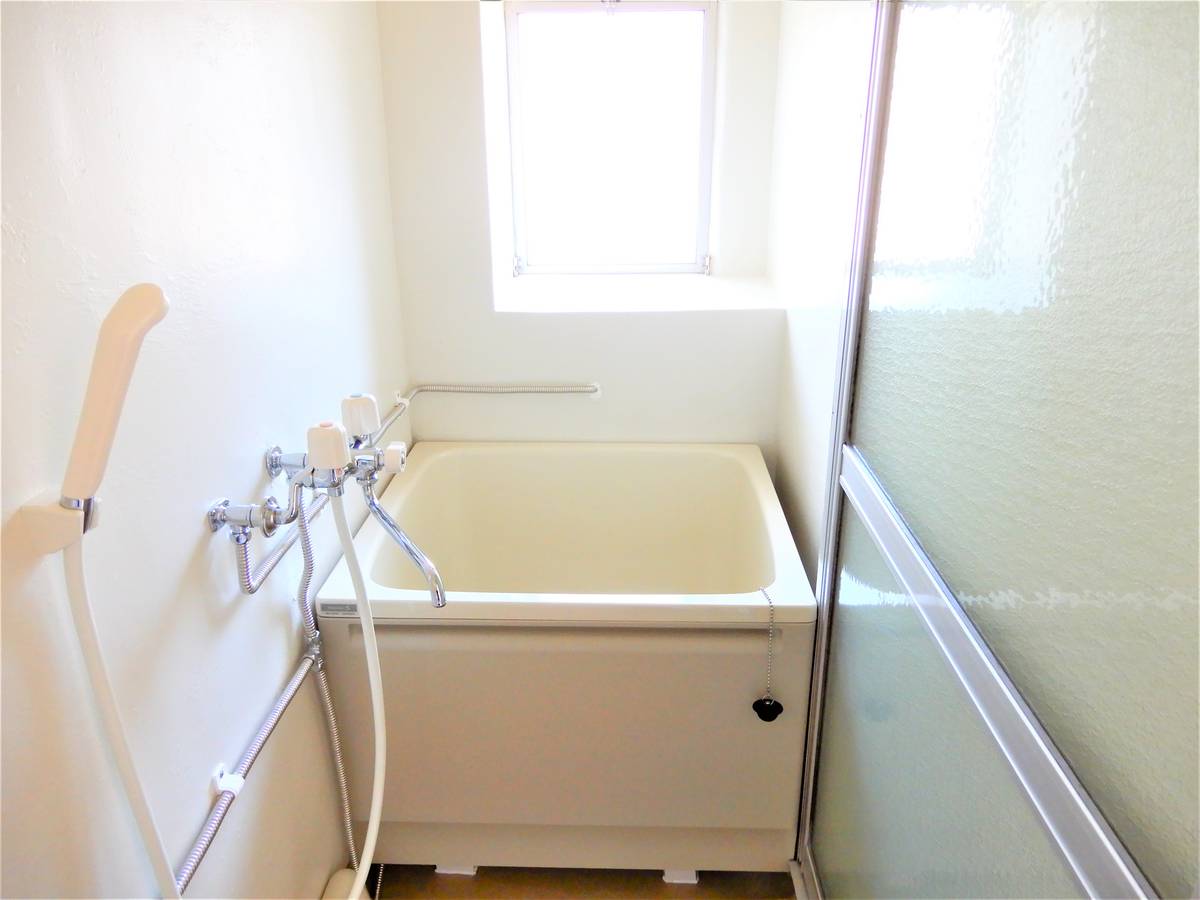 Phòng tắm của Village House Asaka ở Koriyama-shi