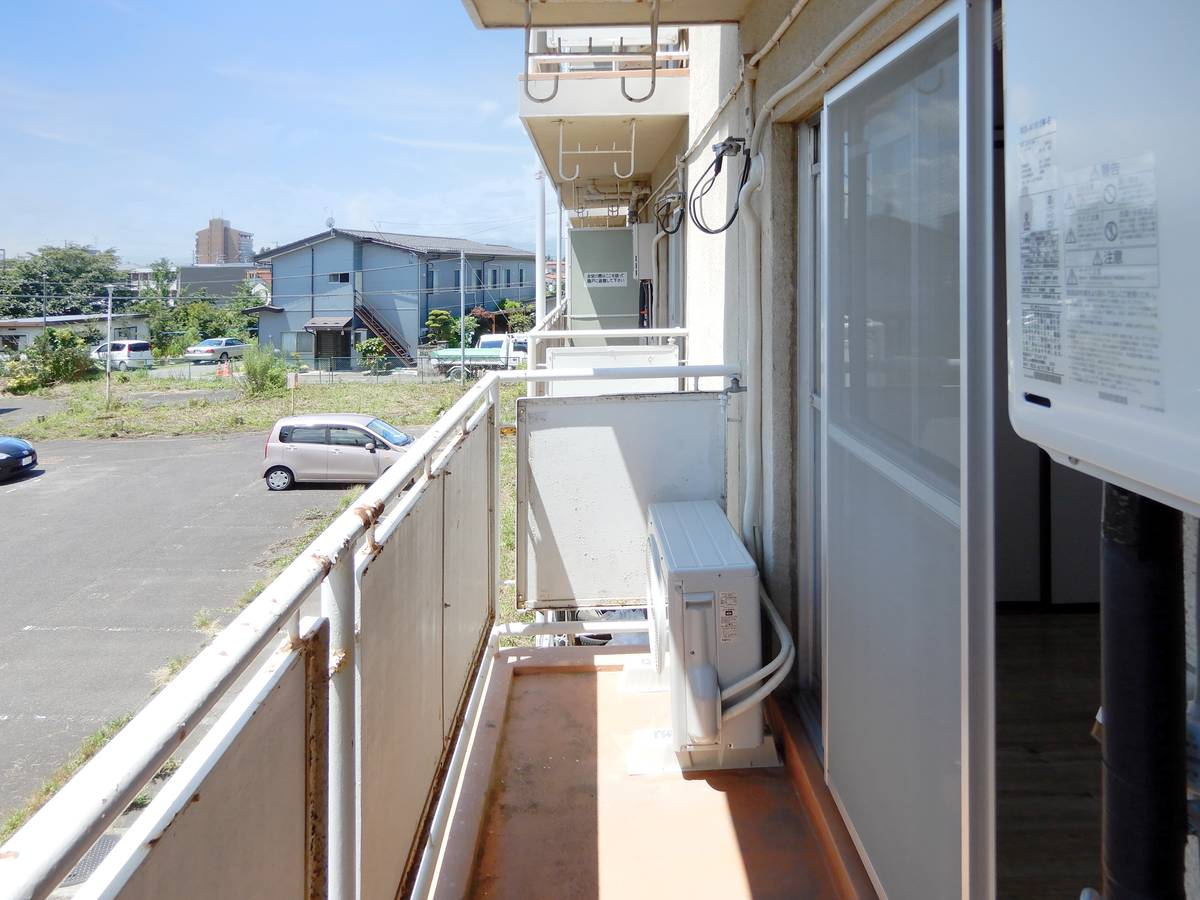 Ban công của Village House Asaka ở Koriyama-shi