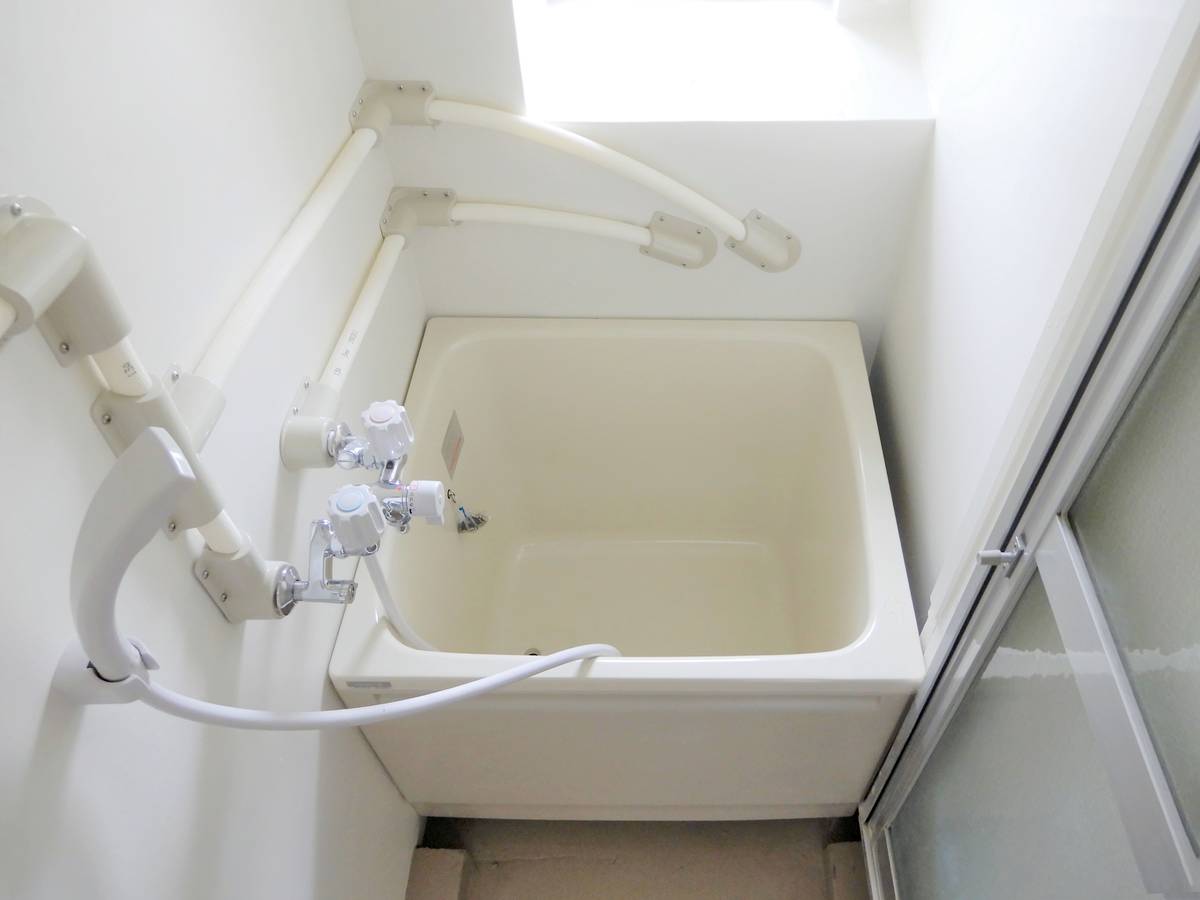 Phòng tắm của Village House Niida ở Hachinohe-shi