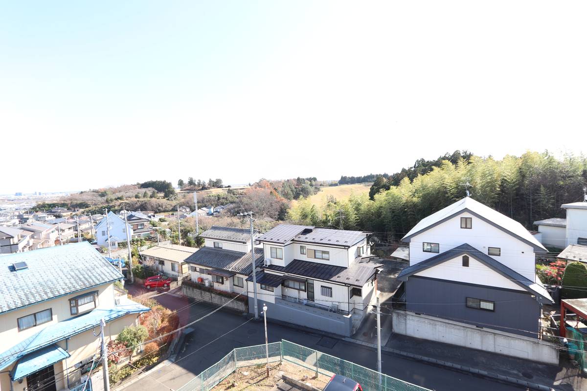 名取市ビレッジハウス愛島の眺望