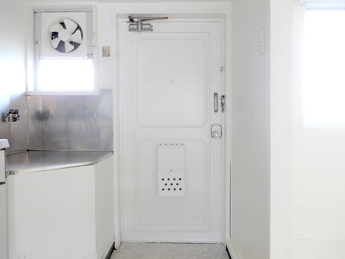 Khu vực cửa ra vào Village House Iwanuma ở Iwanuma-shi