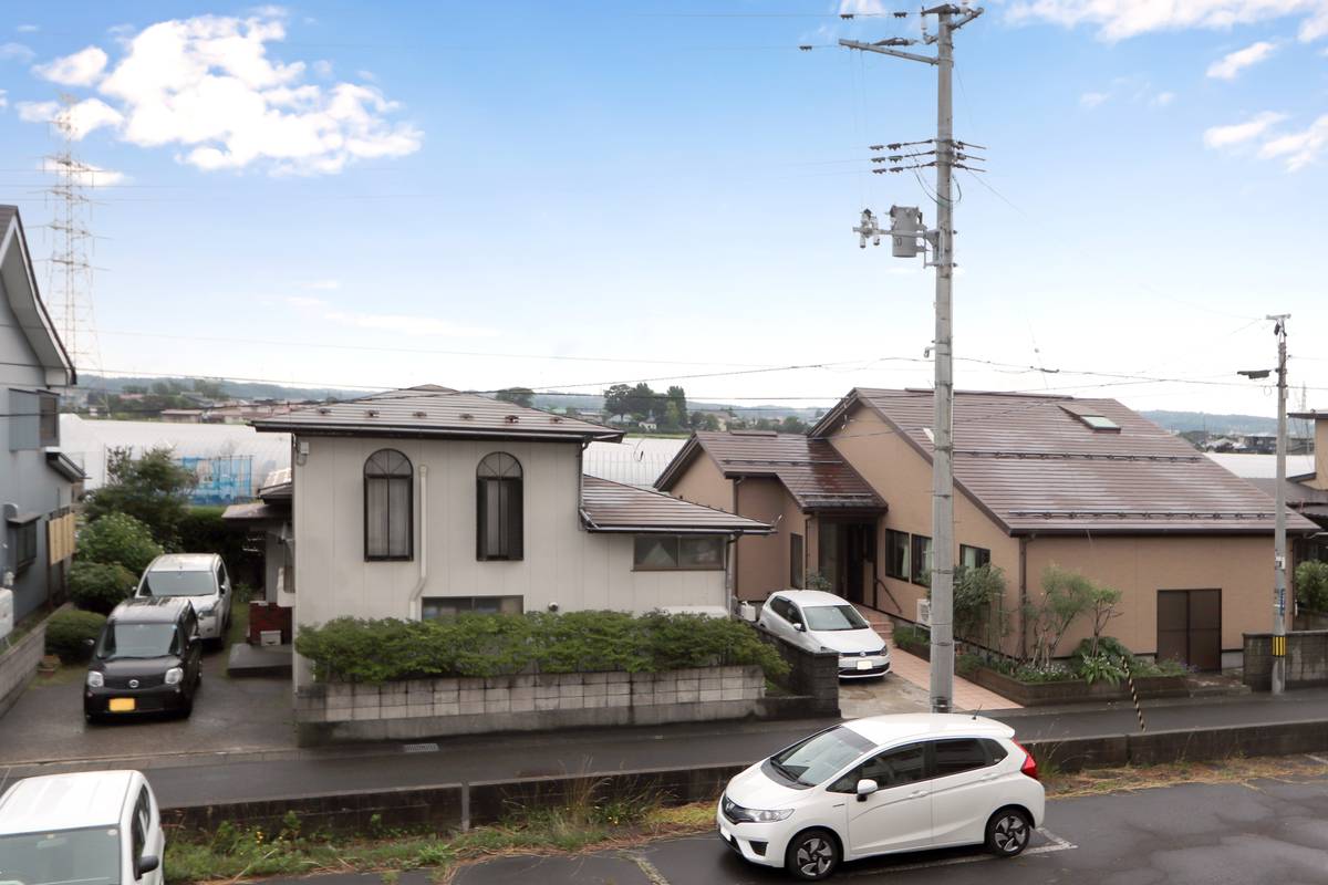 Tầm nhìn từ Village House Niida ở Akita-shi