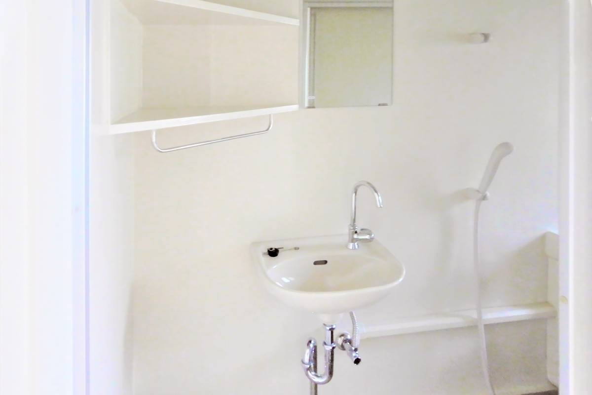 Powder Room in Village House Shirogane in Hachinohe-shi