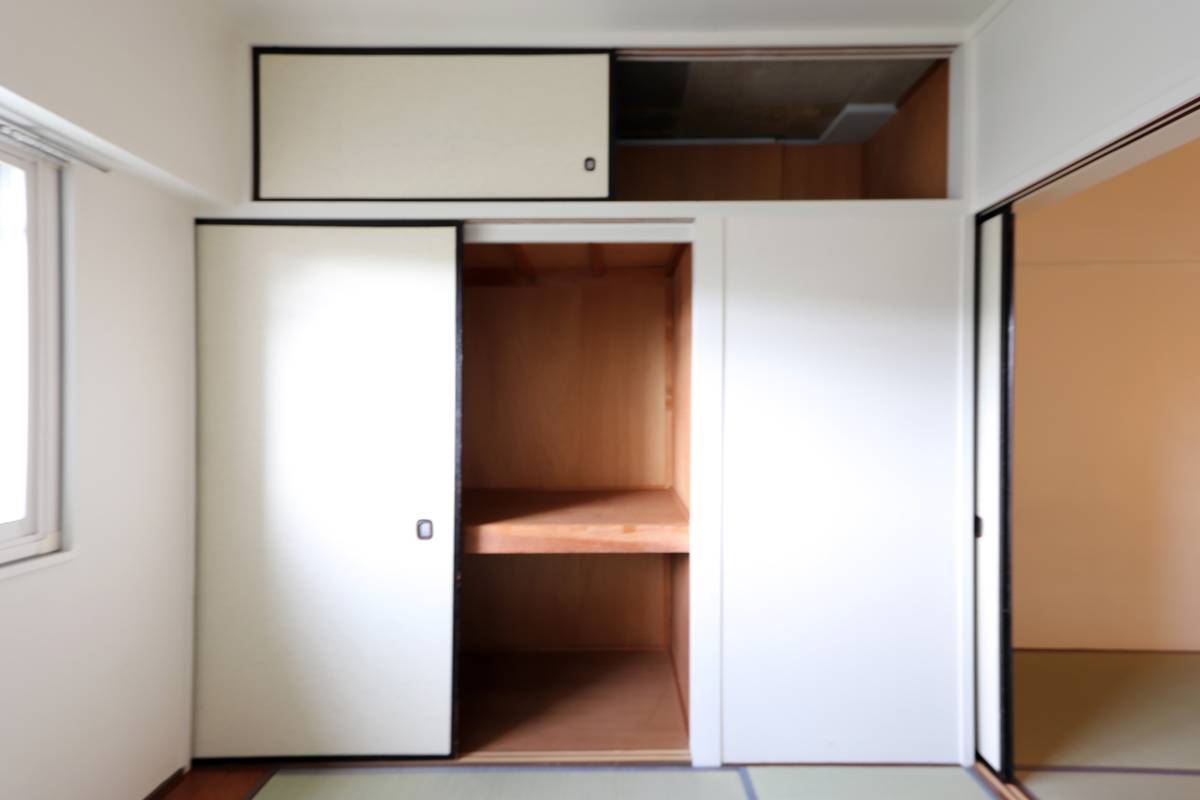 Storage Space in Village House Kunomoto in Tendo-shi