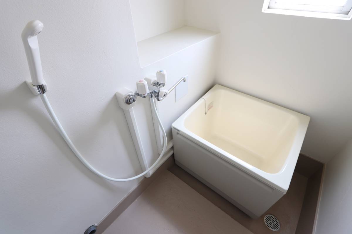 Phòng tắm của Village House Tachiyagawa ở Yamagata-shi