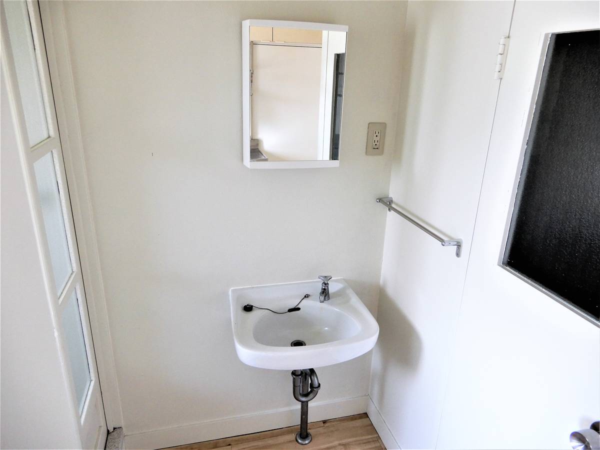 Lavabo de Village House Tachiyagawa em Yamagata-shi