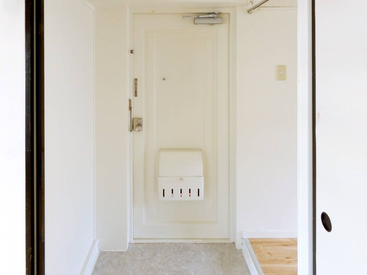 Entrada do apartamento de Village House Izumino em Aomori-shi