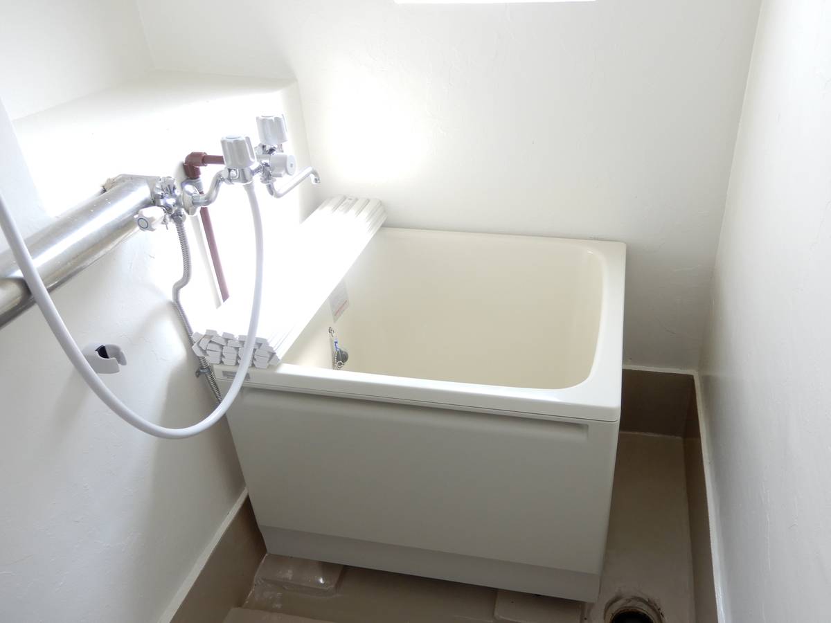 Bathroom in Village House Nakada in Shirakawa-shi