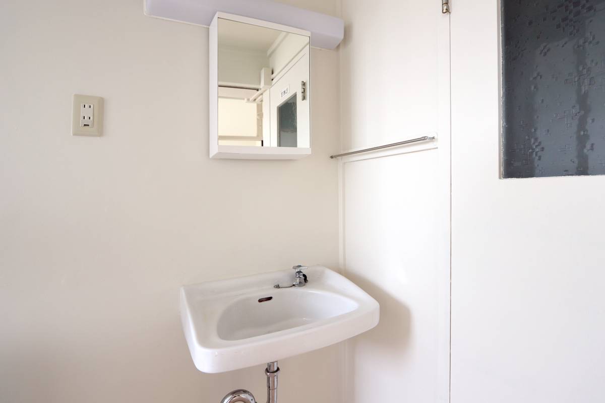 Ruang Rias di Village House Fukurobara di Taihaku-ku