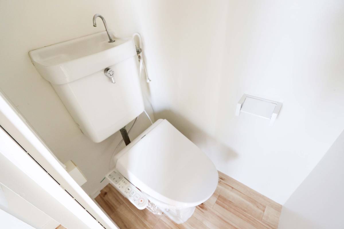 Toilet di Village House Fukurobara di Taihaku-ku